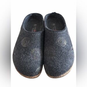 HAFLINGER Women's GZ Spirit Wool Clogs